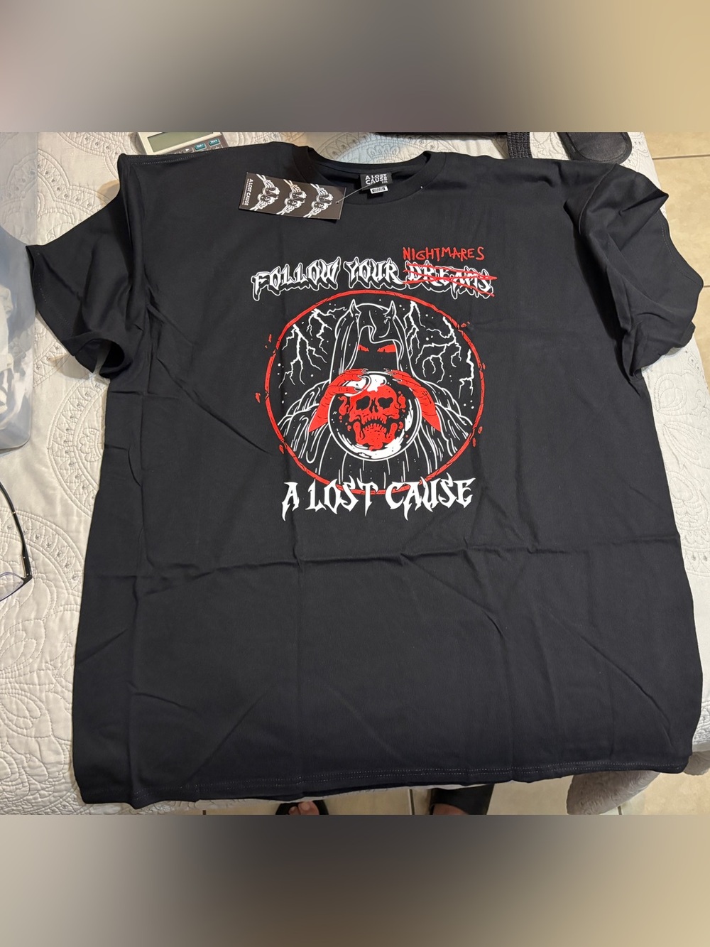 Brand New A Lost Cause Follow Your Nightmares Men’s XXL Shirt